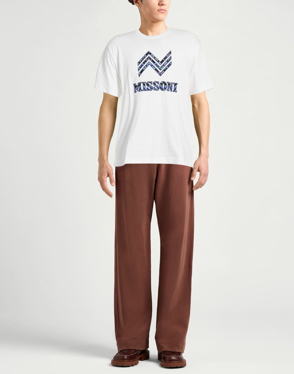 Missoni Mens T-shirt in Off white