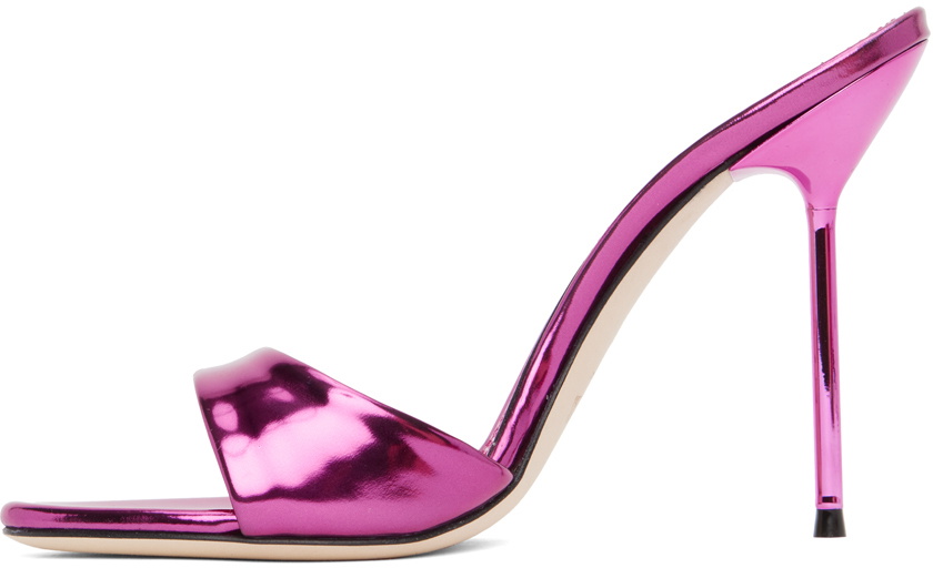Paris Texas Pink Lidia Mules