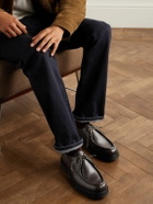 Mr P. - Jacques Full-Grain Leather Derby Shoes - Brown