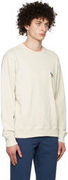 PS by Paul Smith Off-White Organic Cotton Sweatshirt