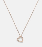 Repossi Antifer 18kt rose gold (750/1000) pendant necklace with diamonds