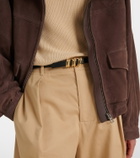 Loewe Coil leather belt