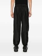 Simone Rocha Black Drawstring Straight-Leg Track Pants