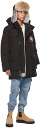 Canada Goose Black Down Citadel Parka