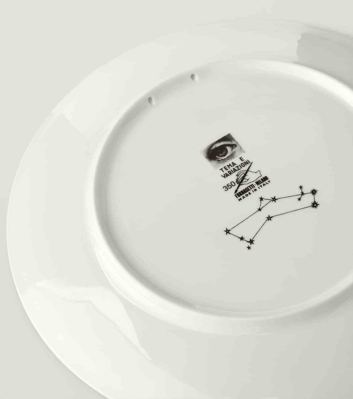 Fornasetti Tema E Variazioni N.350 Gemini wall plate