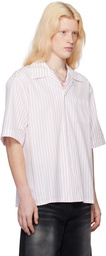 Marni White Striped Shirt