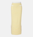 Posse Ari striped pencil skirt