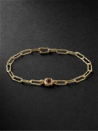 HEALERS FINE JEWELRY - Recycled Gold Tourmaline Chain Bracelet