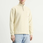 Armor-Lux Men's Quarter Zip Sweatshirt in Gravel