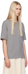 Maison Kitsuné Gray Bold Fox Head T-Shirt