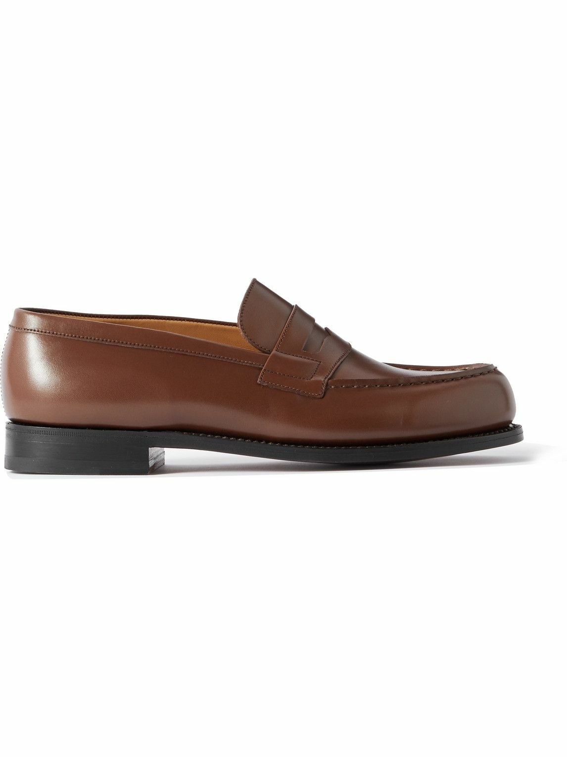 Photo: J.M. Weston - Leather Loafers - Brown