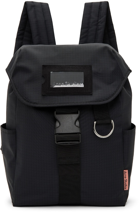 Photo: Acne Studios Black Large Backpack