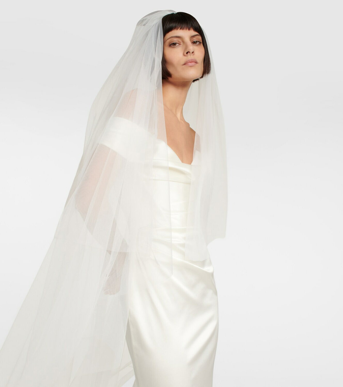 *Never Worn* Westwood Chapel Length Ivory Veil Vivienne Westwood, Nova Cora Wedding Dress Save 30% - Stillwhite main image 4