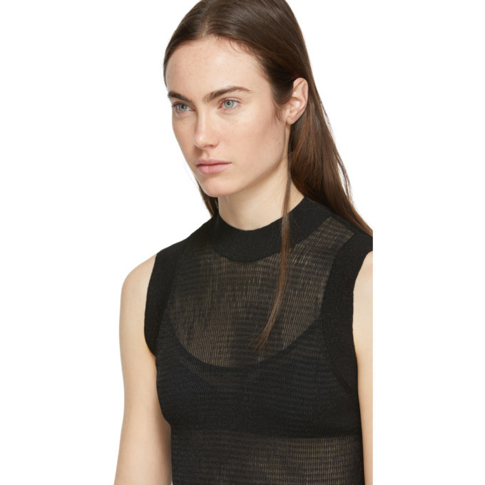 rag and bone Black Raina Tank Top Rag and Bone