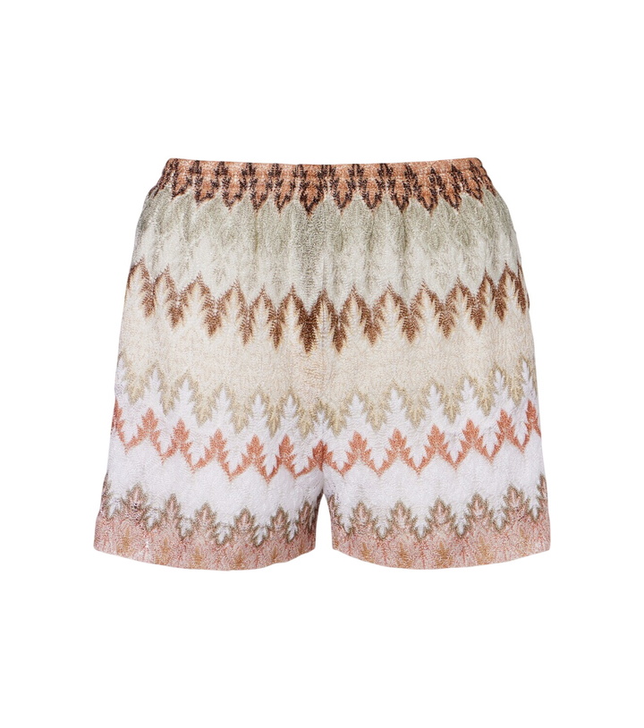 Photo: Missoni Lamé shorts