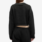 Air Jordan Women's Knit Top in Black