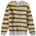 Marni Men's Mohair Crew Neck Sweat in Multi