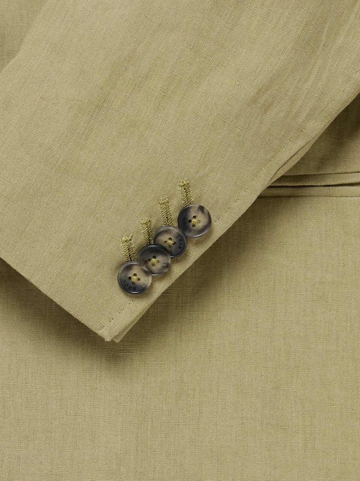 Orlebar Brown - Garret Unstructured Linen Suit Jacket - Green