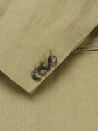 Orlebar Brown - Garret Unstructured Linen Suit Jacket - Green