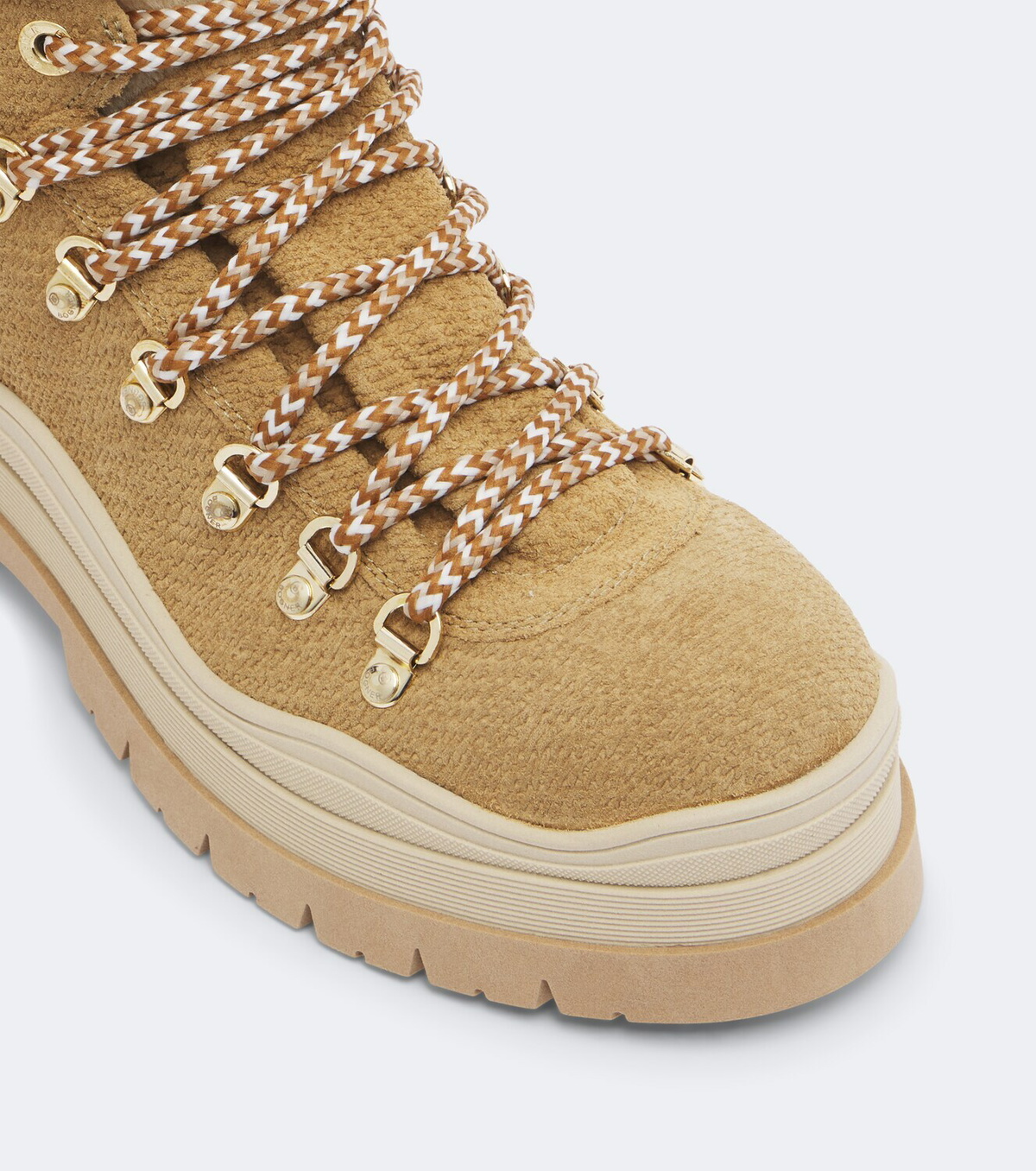 Bogner Arosa shearling-trimmed suede ankle boots