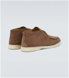 Loro Piana - Open Walk suede ankle boots