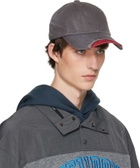 We11done Gray Distressed Cap