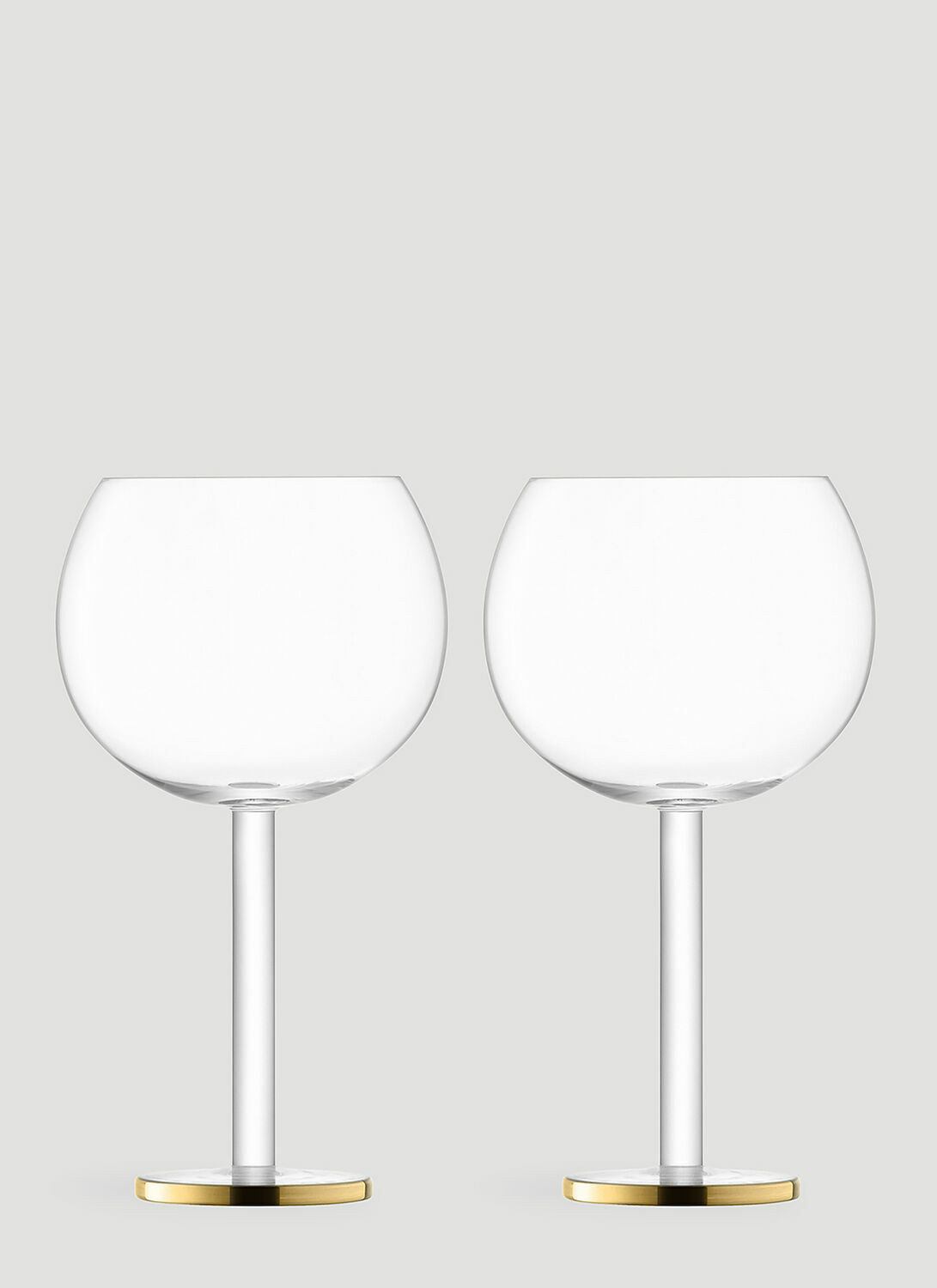 LSA International Set of Two Luca Balloon Glasses