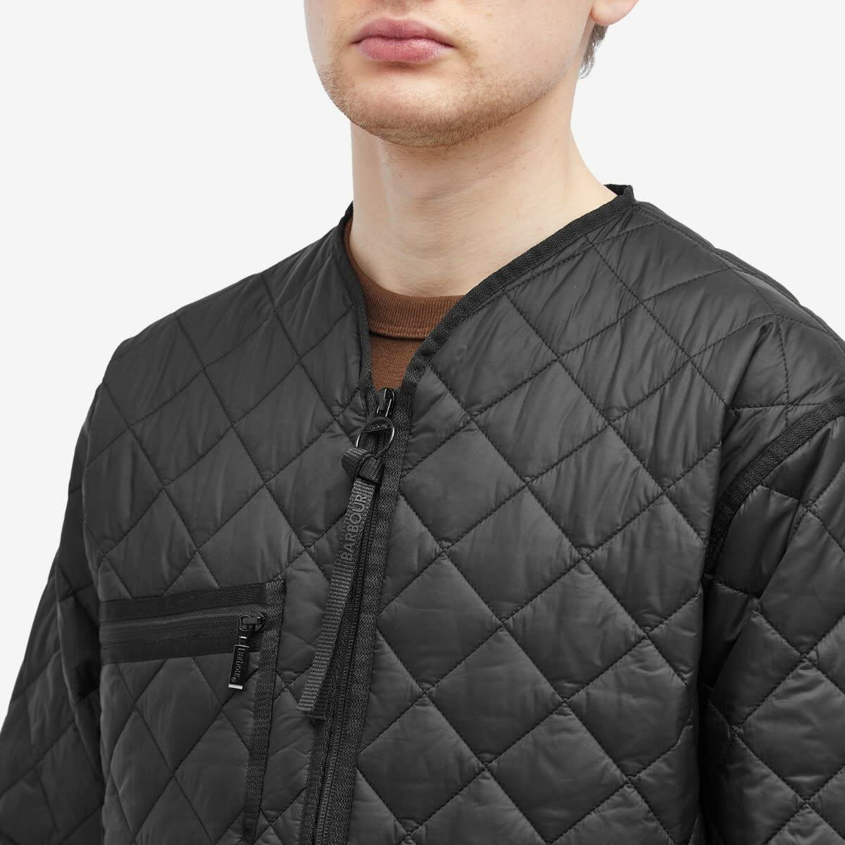 Barbour Men s Heritage Liddesdale Liner Quilt Jacket in Black