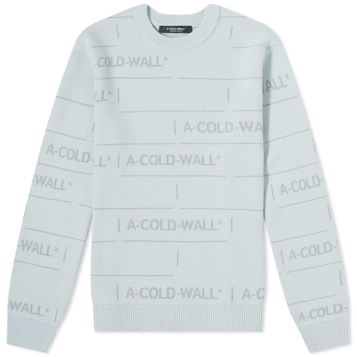Photo: A-COLD-WALL* Chain Jacquard Knit