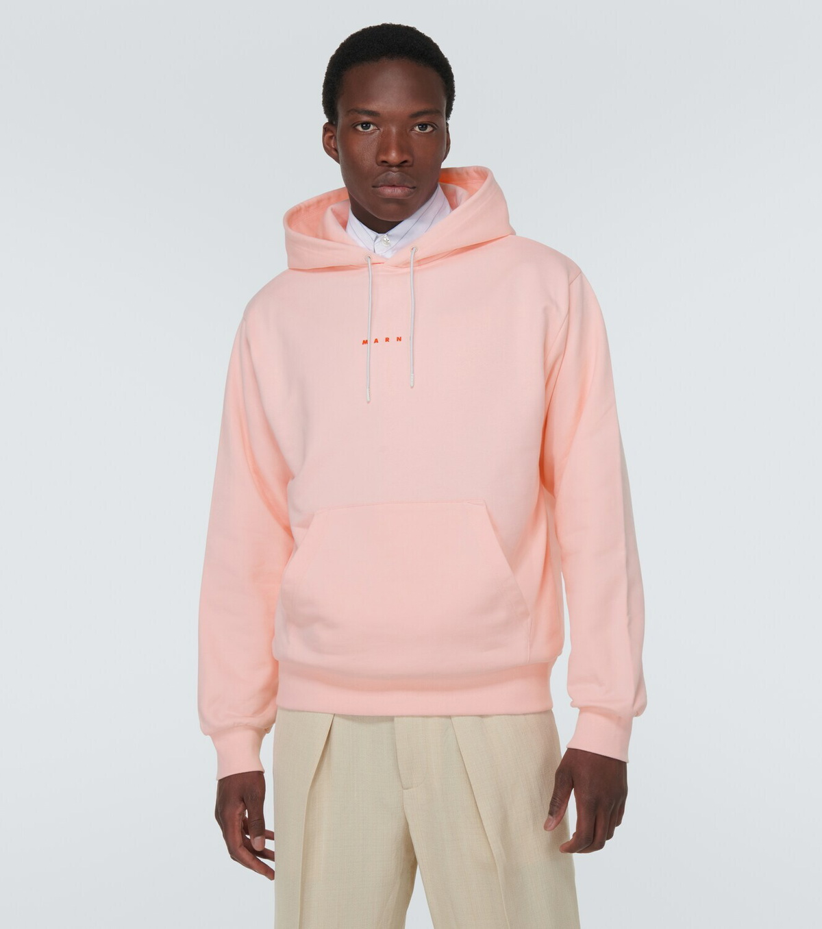 Marni Logo cotton jersey sweatshirt