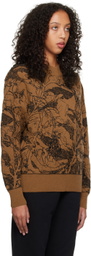 ZEGNA Brown & Black Oasi Sweater