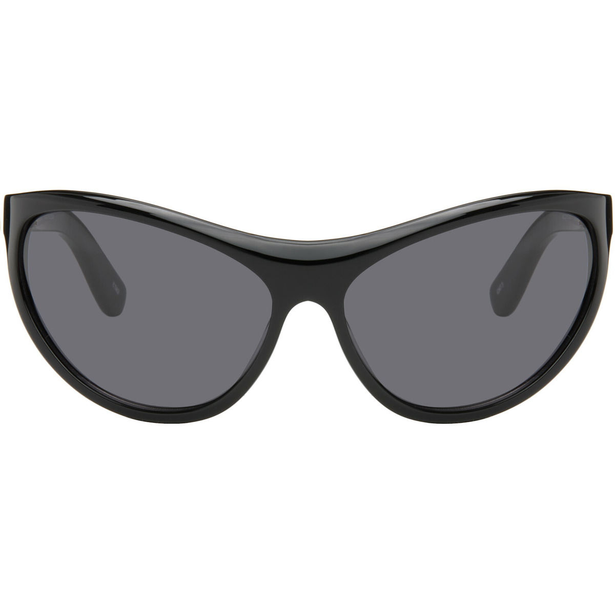 THISTLES Black 'The Lex' Sunglasses