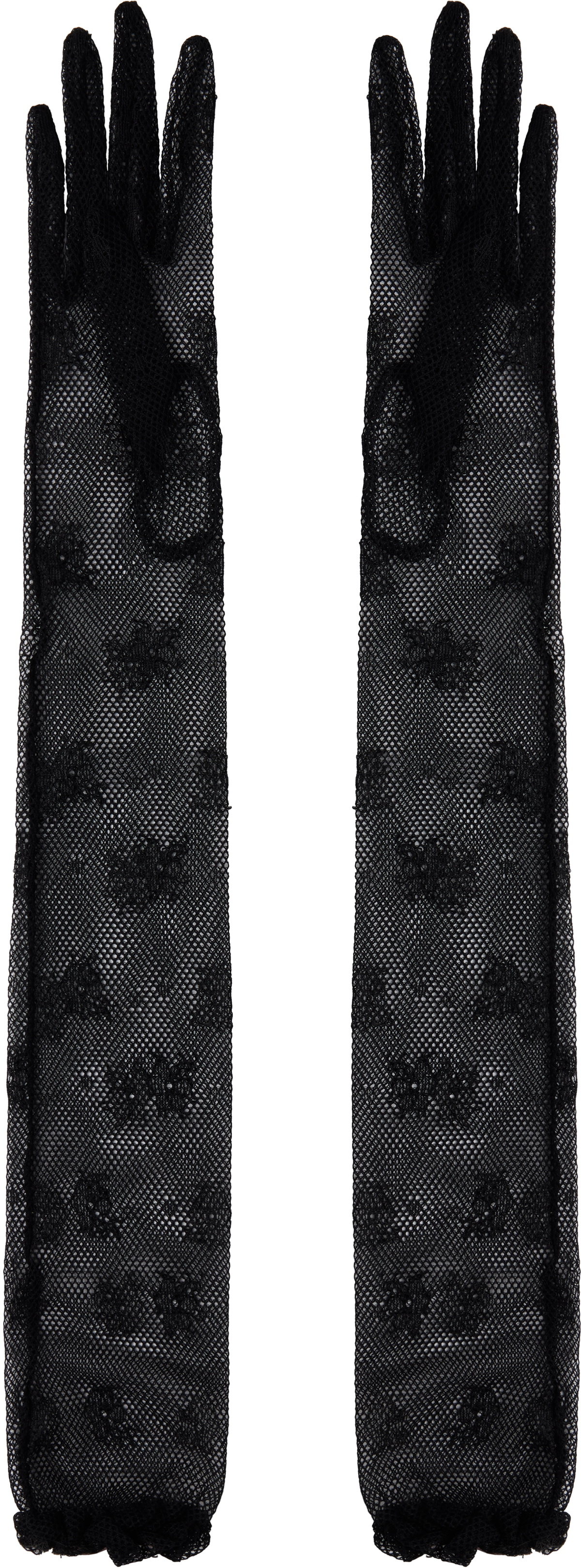 Valentino Garavani Black VLogo Signature Gloves
