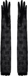 Valentino Garavani Black VLogo Signature Gloves