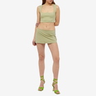 Danielle Guizio Women's Celestial Stretch Top in Sage Green
