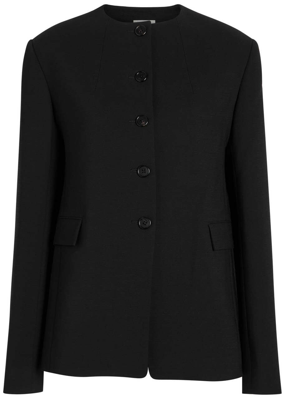 【送料&関税込】Khaite Balton Double-breasted Blazer Balton wool-blend blazer in blue - Khaite | Mytheresa