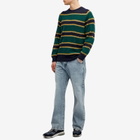 Howlin by Morrison Men's Howlin' Absolute Belter Stripe Jumper in Navy