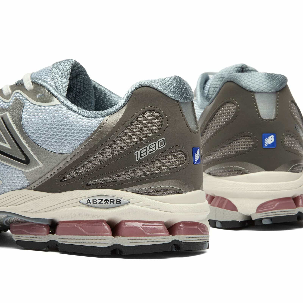 New Balance Abzorb 1890 Sneaker in Dark Silver Metallic/Granite