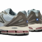 New Balance Abzorb 1890 Sneaker in Dark Silver Metallic/Granite