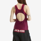Martine Rose Women's Badge Vest in Burgundy