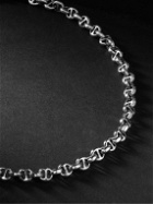 HOORSENBUHS - Open Link Silver Necklace