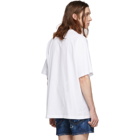 Dsquared2 White Dyed Mert and Marcus 1994 Slouch Fit T-Shirt