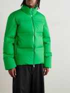 Moncler Genius - A$AP Rocky Logo-Appliquéd Quilted Twill Down Jacket - Green