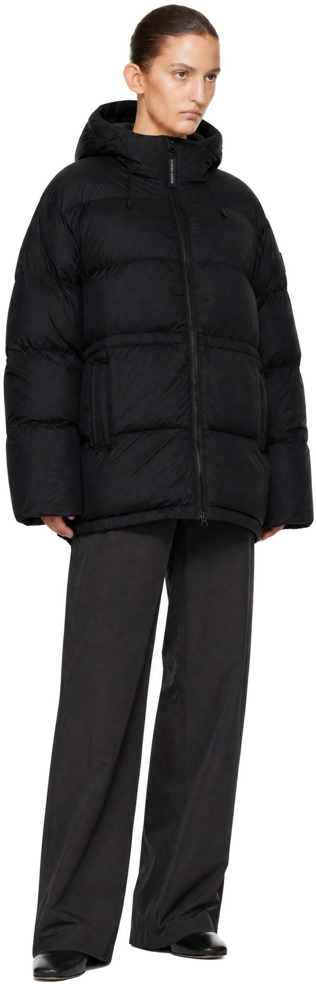 Canada Goose Black Fallon Puffer Down Coat