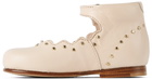 Chloé Baby Pink Studded Ankle Boots