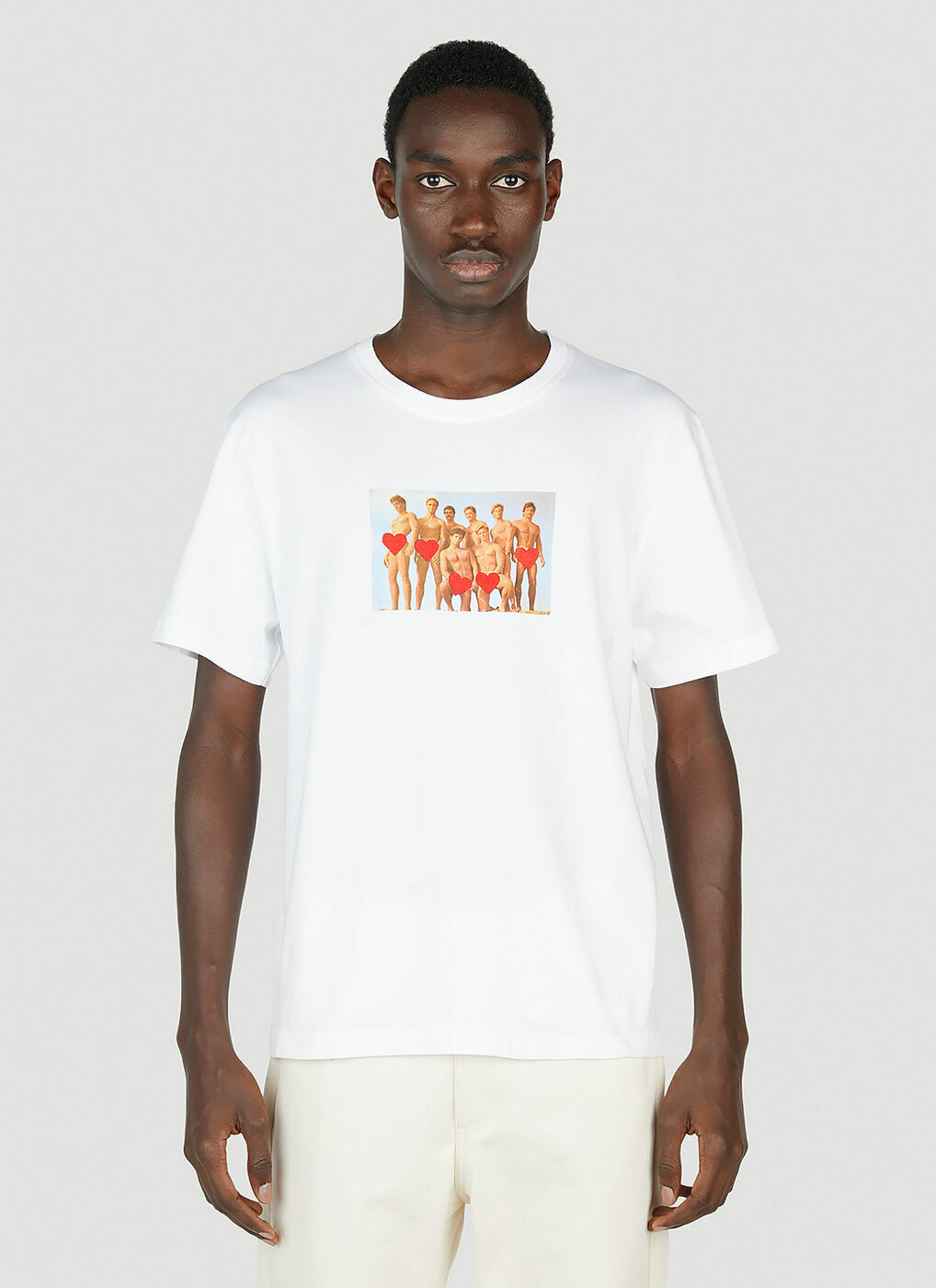 Carne Bollente - Plowboys T-Shirt in White Carne Bollente