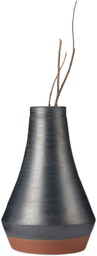 Perla Valtierra Black Tikal Mediano Vase