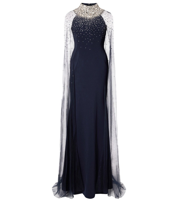 Photo: Jenny Packham Zadie caped embellished gown