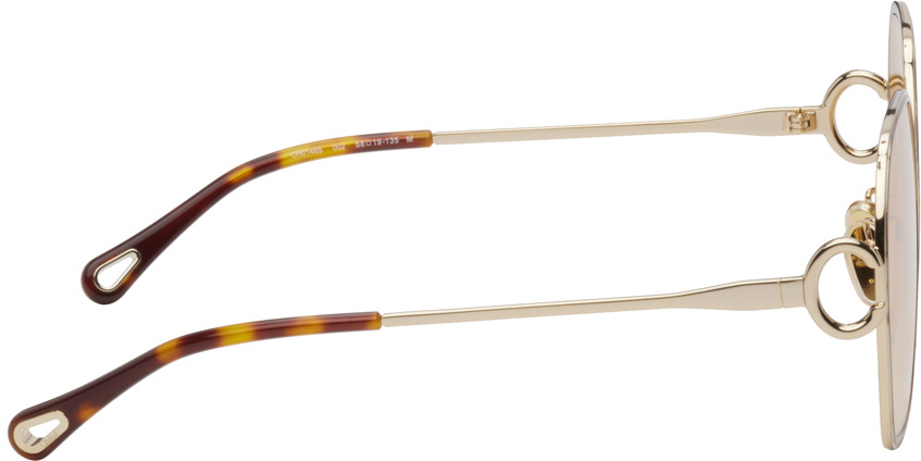 【関税込み】Ch0281s Sunglasses - Chloe - l - Gold CH0281S sunglasses Gold | SmartBuyGlasses US