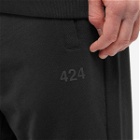 424 Men's Tonal Embroidery Logo Sweat Pant in Black